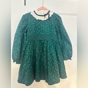 Janie and Jack | Green and Blue Floral Dress | size 6
